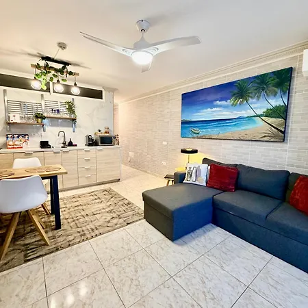 アパート Beachfront Private In Pueblo Torviscas Sunset Harbour *