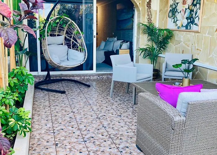 Lejlighed Beachfront Private In Pueblo Torviscas Sunset Harbour Costa Adeje (Tenerife)